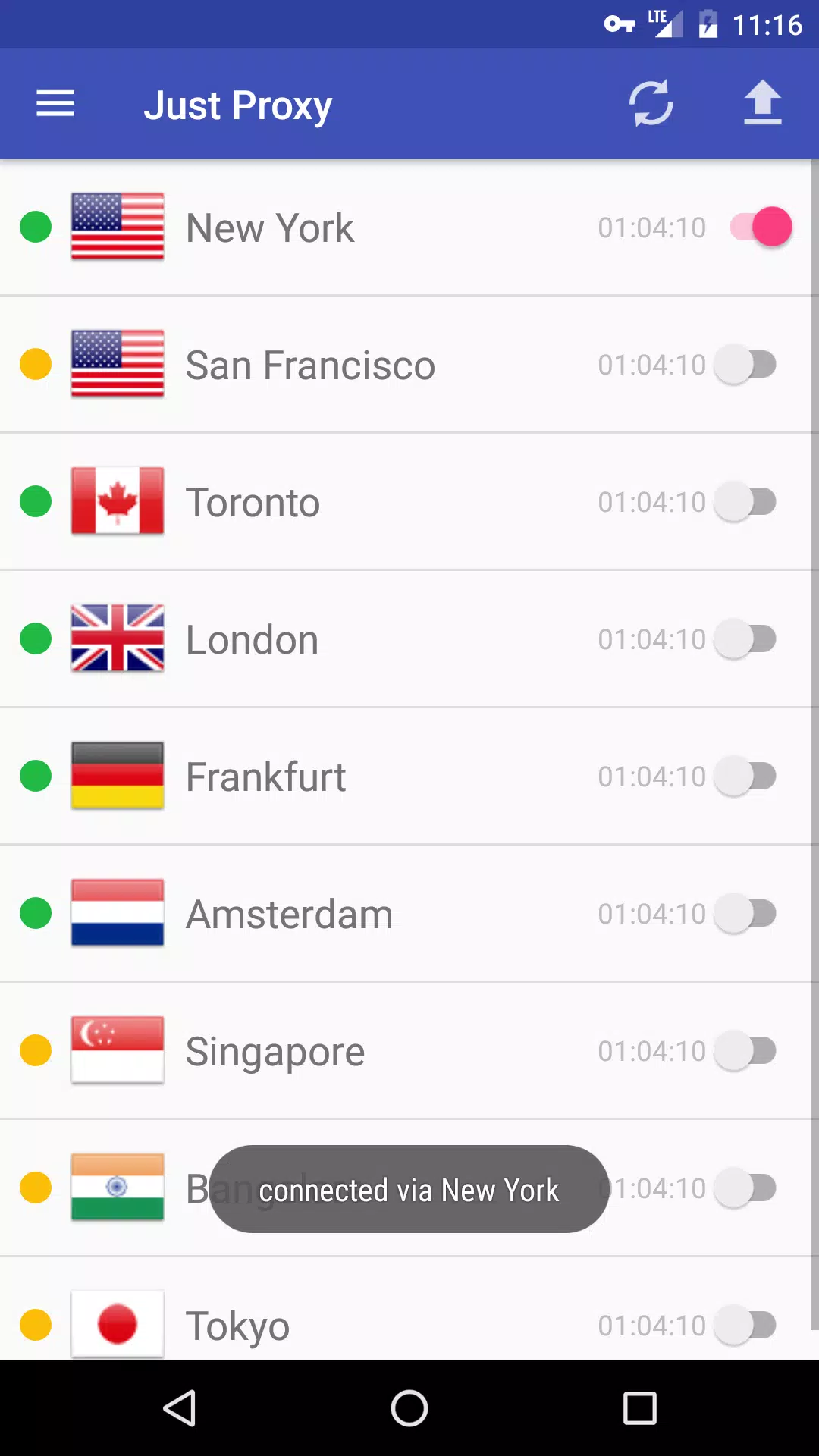 Just Proxy VPN Screenshot3