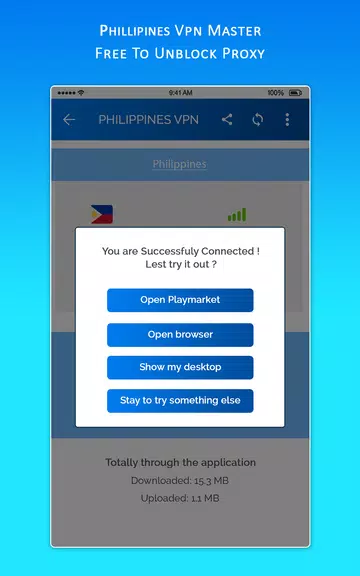 Philippines VPN MASTER - Free To Unblock Proxy Screenshot3