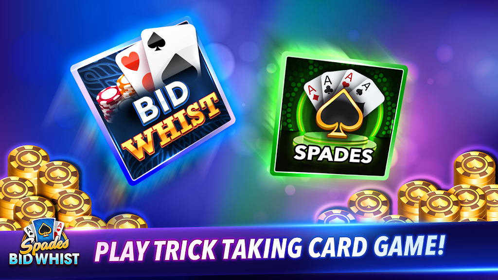 Spades: Bid Whist Classic Game Screenshot1