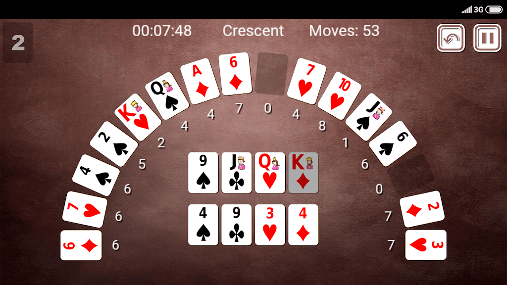 Crescent Solitaire Screenshot3