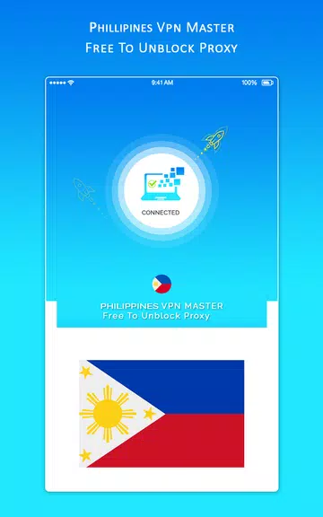 Philippines VPN MASTER - Free To Unblock Proxy Screenshot1