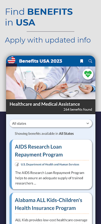 Find benefits in USA 2023 Screenshot2