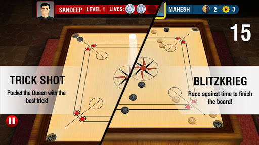 Real Carrom 3D : Multiplayer Screenshot4