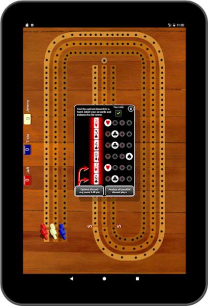 Cribbage Pegboard Screenshot3