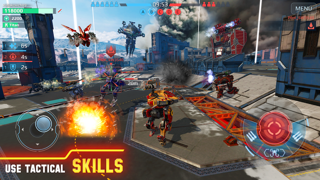 War Robots Multiplayer Battles Mod Screenshot3