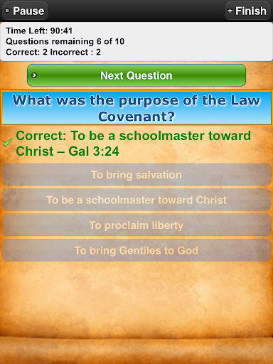 Bible Trivia Quiz Free Bible G Screenshot4