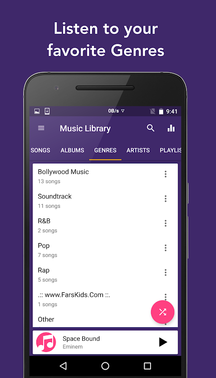 Tune Music Player : MP3 Player Screenshot3