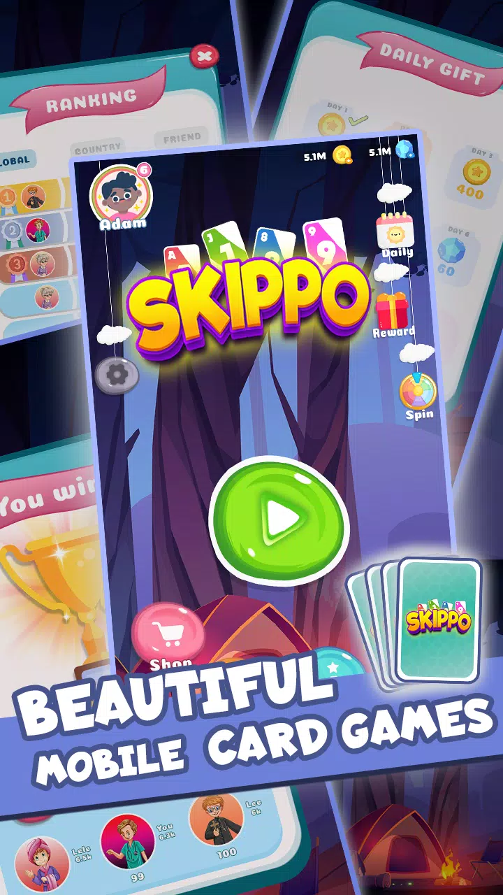 Skippo - Card Games Screenshot2