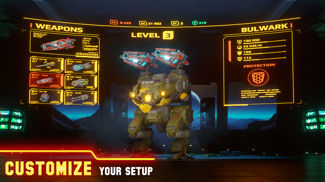 War Robots Multiplayer Battles Mod Screenshot2