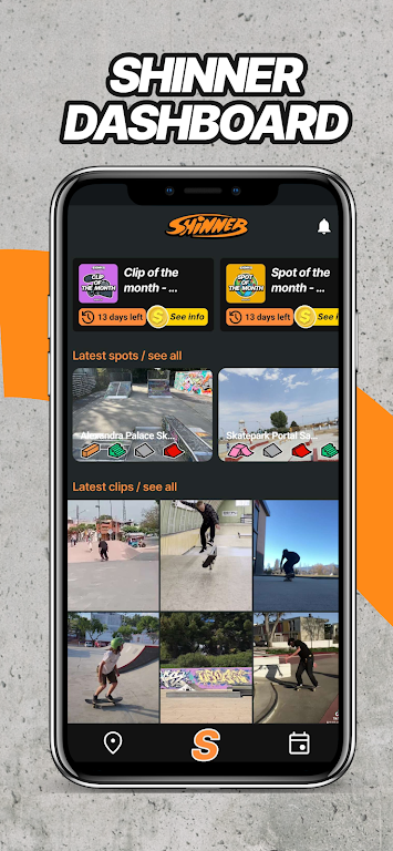 Skate Spots & Videos－Shinner Screenshot1