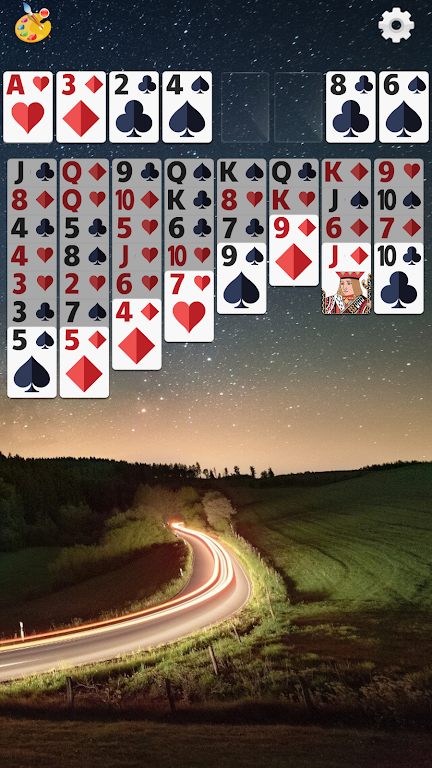 Freecell Solitaire Offline Screenshot2