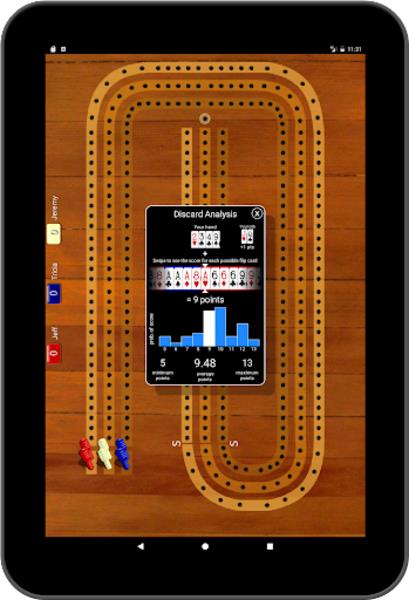 Cribbage Pegboard Screenshot1