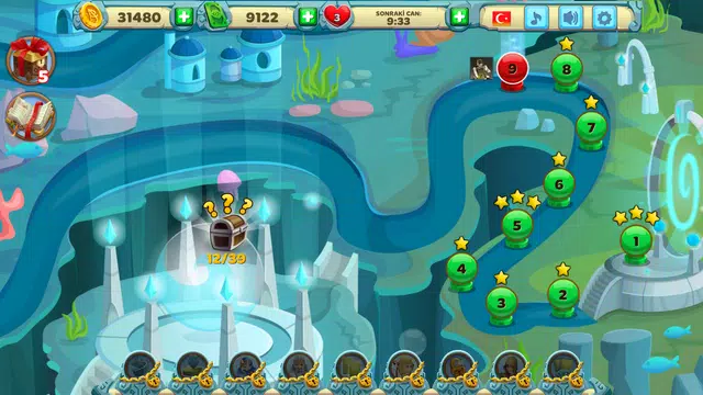 Solitaire Atlantis Screenshot3