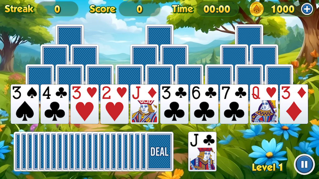 TriPeaks Solitaire Challenge Screenshot3