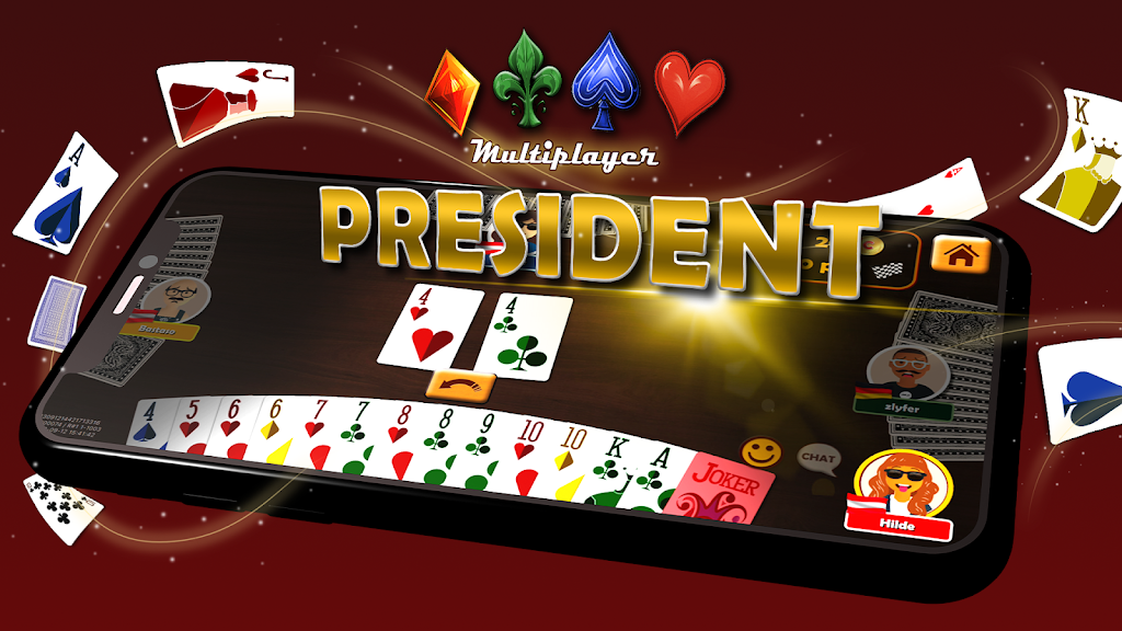 President Card Game Online Screenshot1