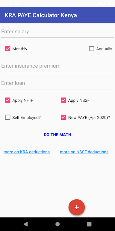 KRA PAYE Tax Calculator Kenya Screenshot1