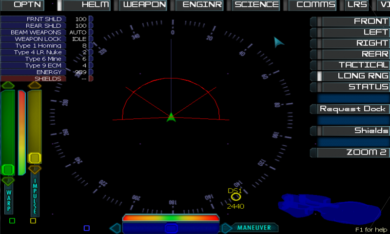 Artemis Spaceship Bridge Sim Screenshot1