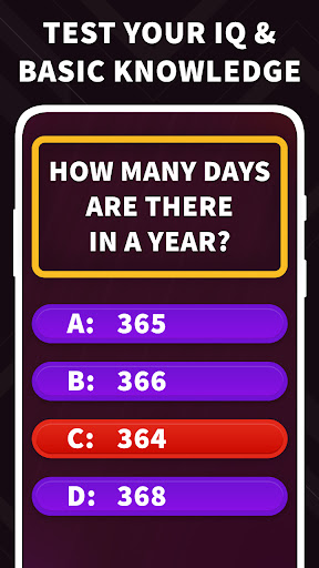 TRIVIA - Free Millionaire Puzzle Games Offline App Screenshot3