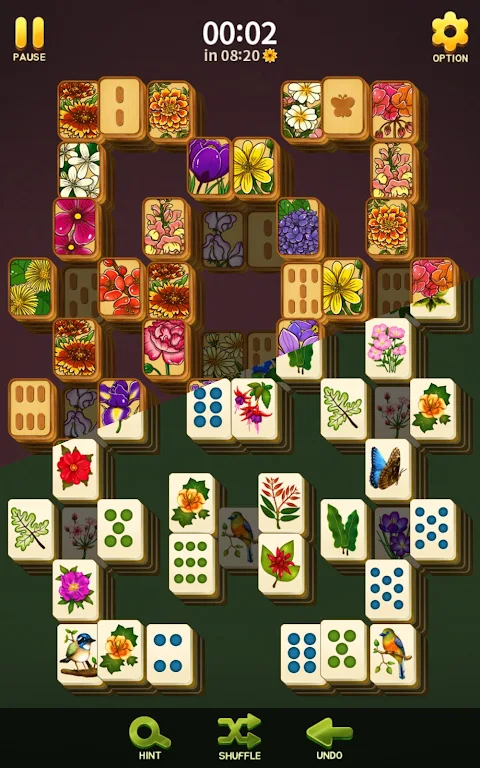 Mahjong Blossom Solitaire Screenshot4