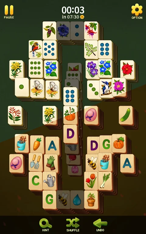 Mahjong Blossom Solitaire Screenshot2