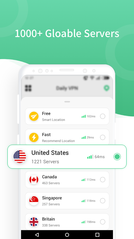 Best Free VPN - Squid VPN Screenshot2