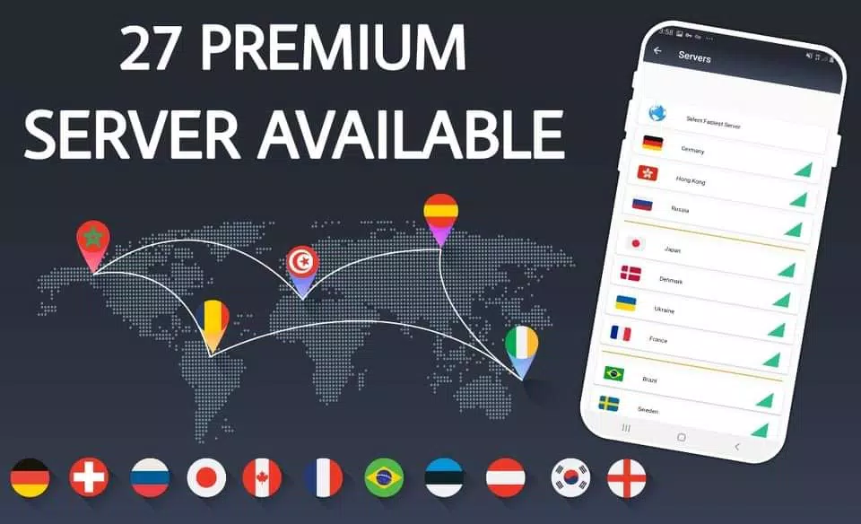 Paid VPN Pro for Android - Premium Proxy VPN App Screenshot2