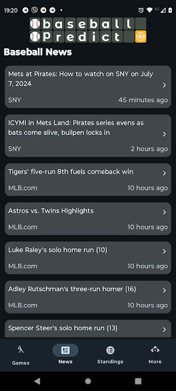 Baseball Predicts Screenshot4