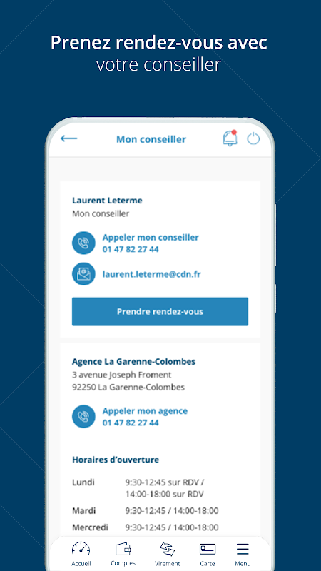 Banque Laydernier Screenshot1