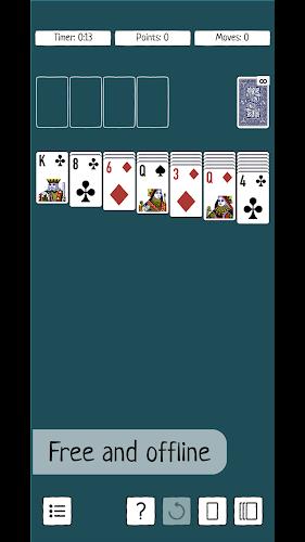 Classic Solitaire Klondike Screenshot1