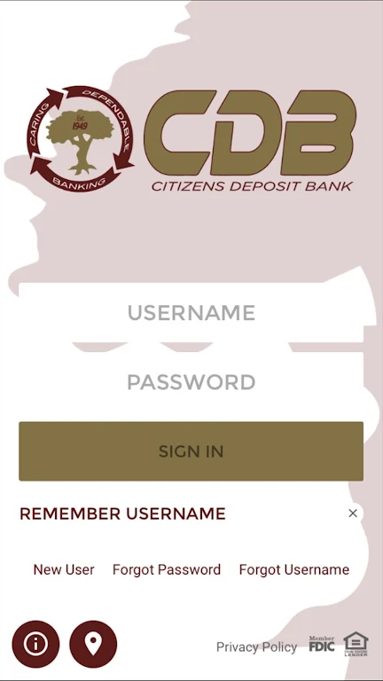 Citizens Deposit Bank Mobile Screenshot1