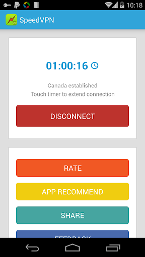 SpeedVPN Best Free VPN Screenshot3