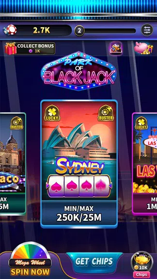 Blackjack 21 offline games Screenshot1