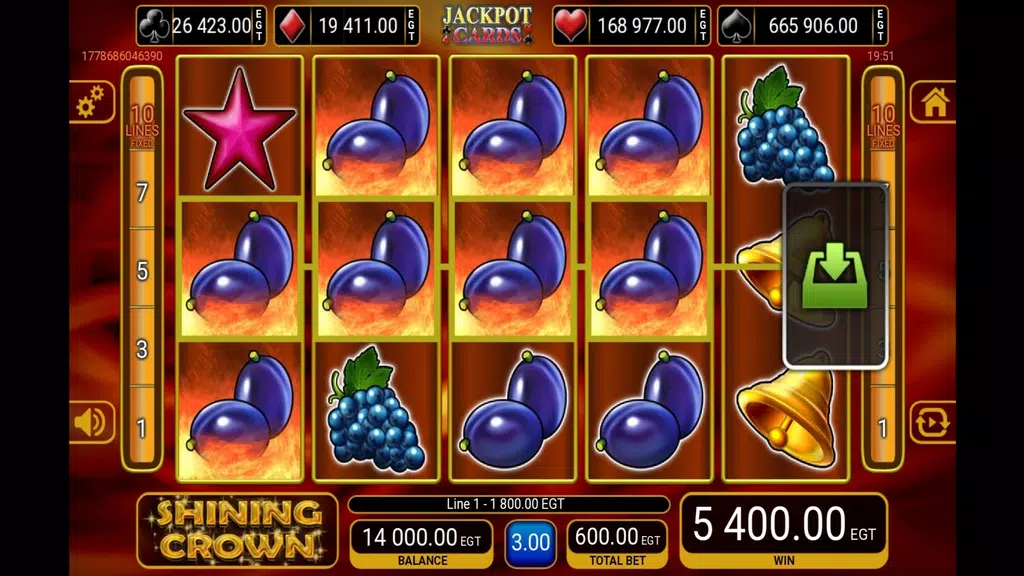 Shining Crown Slot Screenshot3