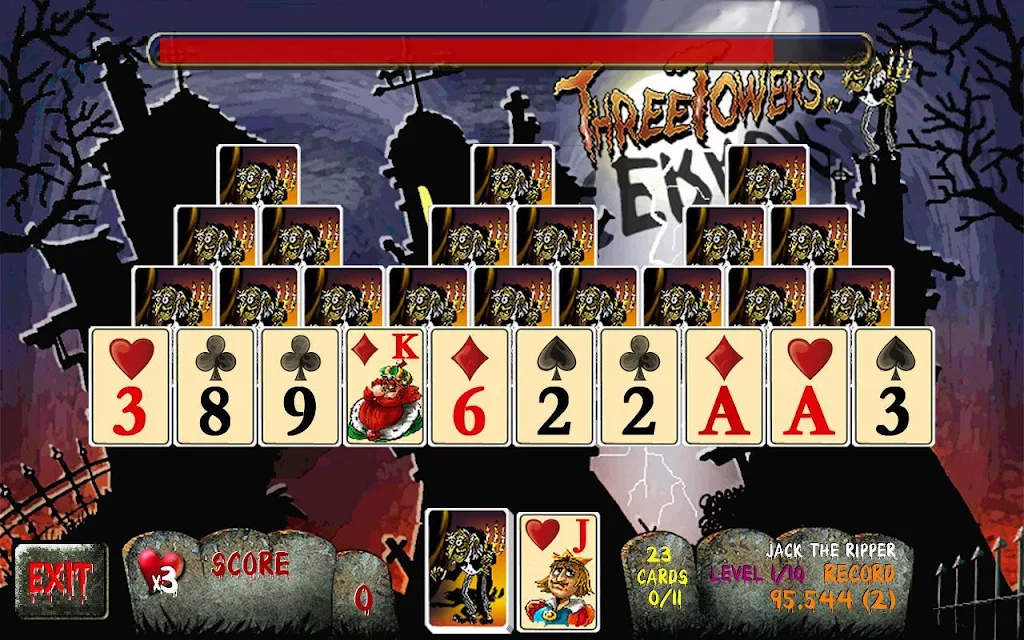 Three Towers Solitaire Free Screenshot2