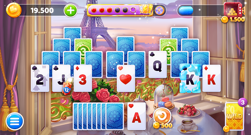 Solitaire Voyage Tripeaks Card Screenshot1