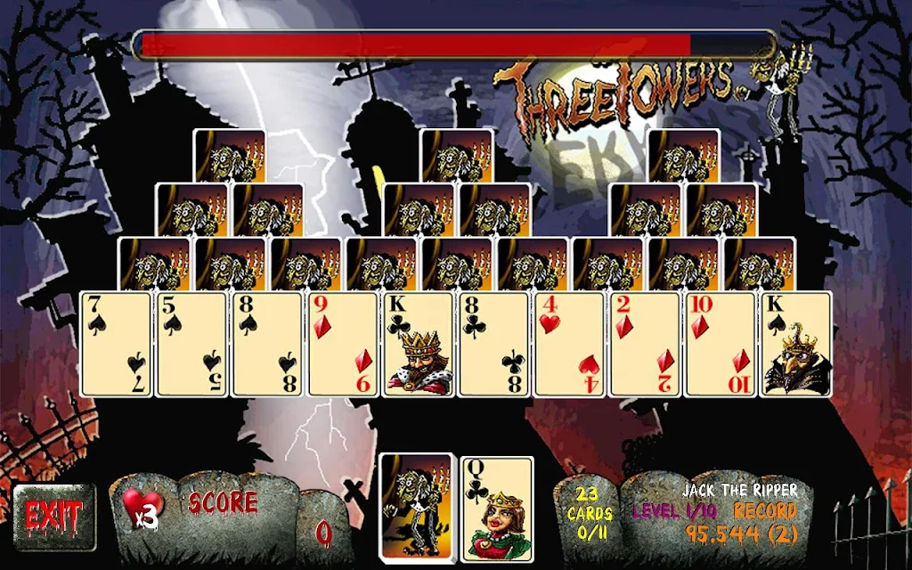 Three Towers Solitaire Free Screenshot3