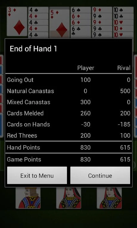 Canasta Free Screenshot1