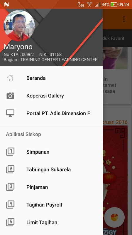 MySiskop Adis Screenshot3