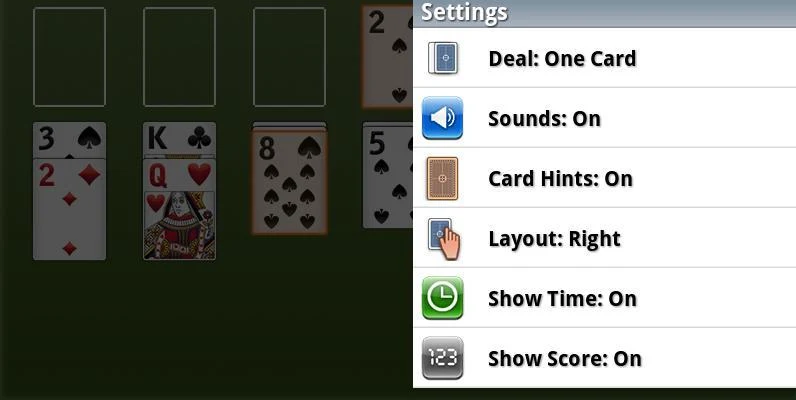 The Klondike Solitaire Screenshot2