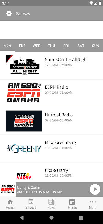 AM 590 ESPN Omaha Screenshot3