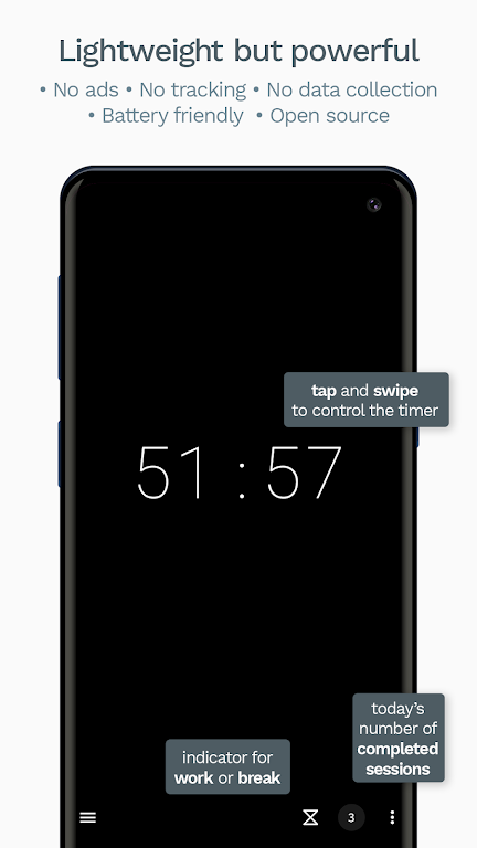 Minimalist Pomodoro Timer Mod Screenshot3