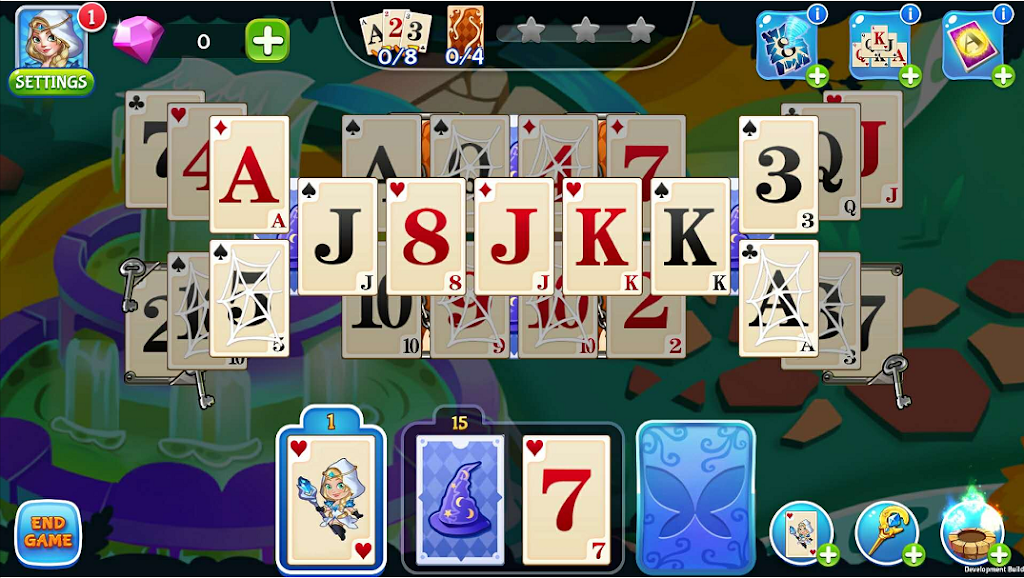 Solitaire - Wonderland Adventure Screenshot1