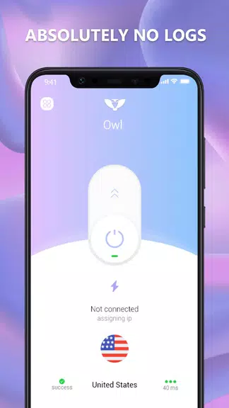 Owl VPN: Secure and Fast Screenshot1