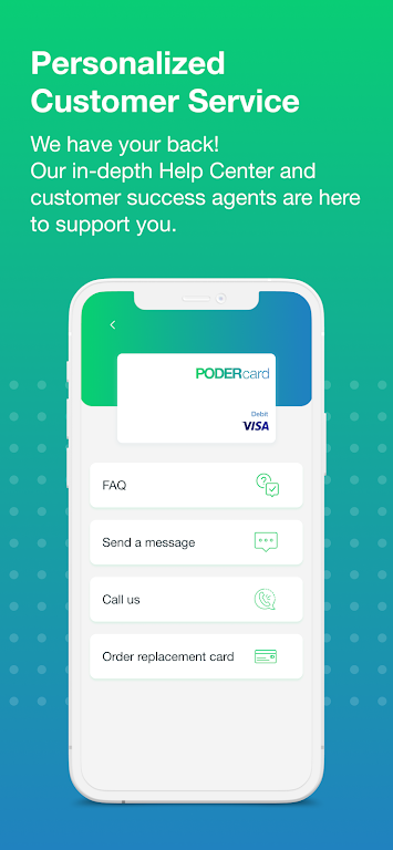 PODERcard - Mobile Banking Screenshot4