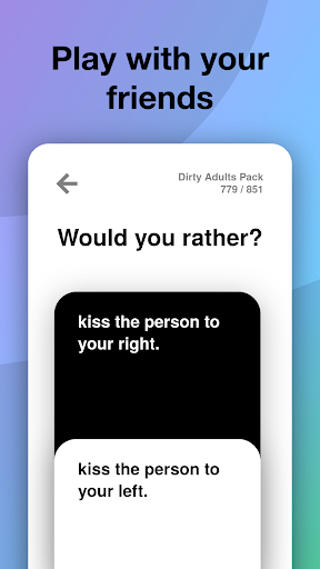 Would you Rather? Dirty & Evil Drinking Game Screenshot4