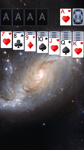 Solitaire Galaxy Fantasy Theme Screenshot3