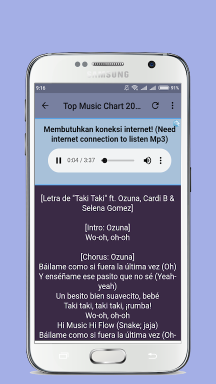 Dj Snake Taki Taki Lyrics Screenshot4