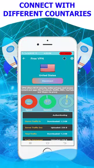 Hot VPN: Free VPN: VPN master free unblock proxy Screenshot1