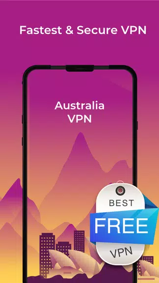 Australia VPN - Free VPN Proxy Server & Secure Screenshot1