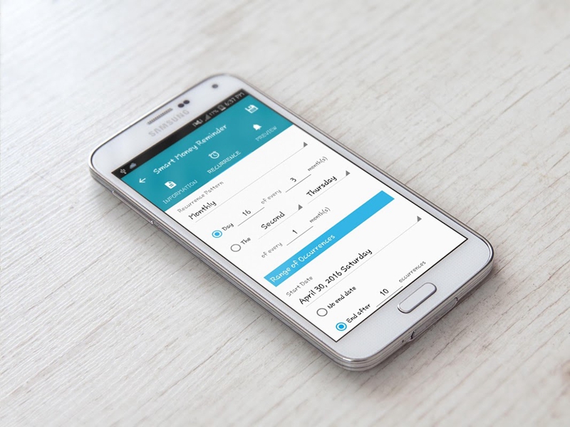 Smart Money Reminder Screenshot3